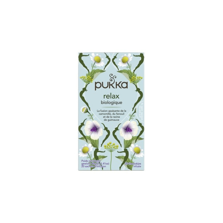 Tisane Relax Bio Pukka - 20 sachets