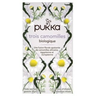 Pukka Trois Camomilles Bio - Infusion de camomille biologique