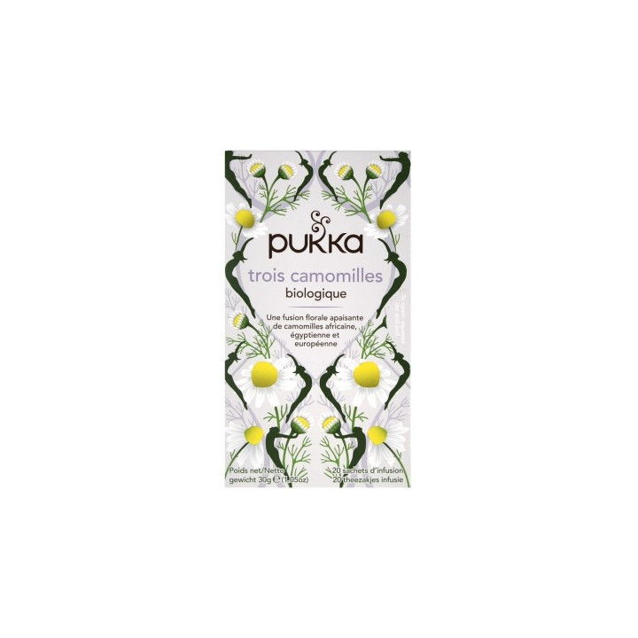 Pukka Trois Camomilles Bio - Infusion de camomille biologique