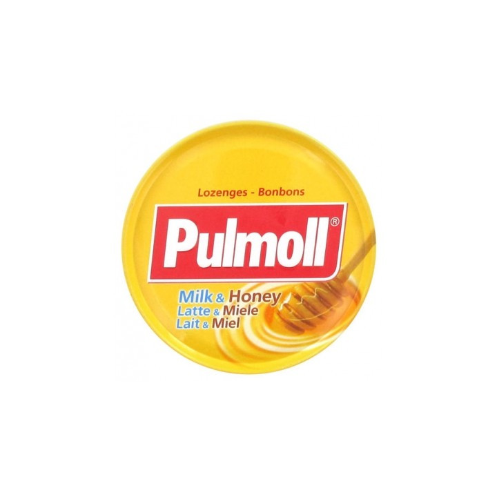 Pulmoll Lait et Miel - Bonbons pour gorge irritée
