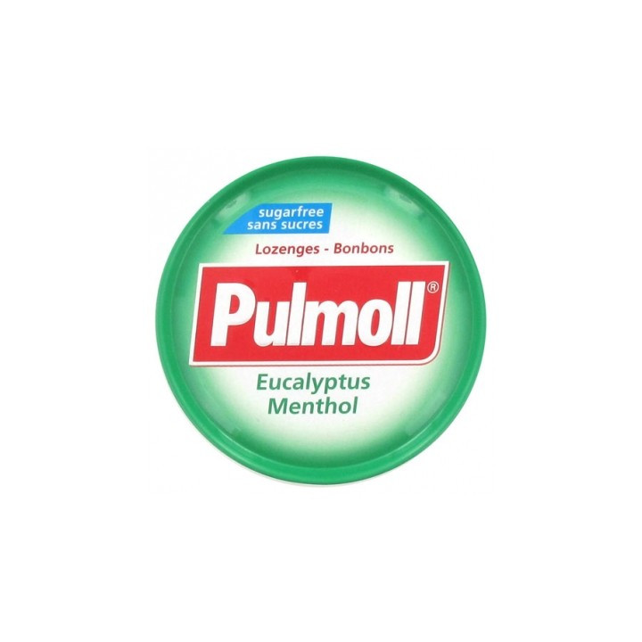 Pulmoll Eucalyptus Menthol sans sucres 45g