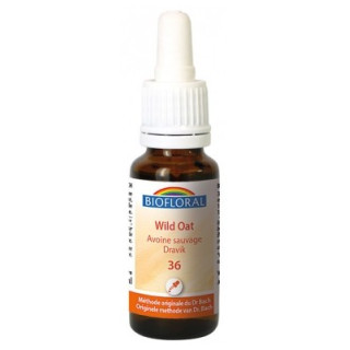 Biofloral Fleurs de Bach 36 Wild Oat Bio - Trouvez votre voie