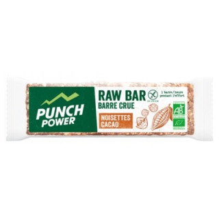 Punch Power Raw Bar Bio Noisettes Cacao 35g