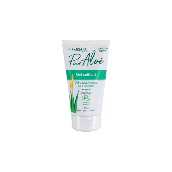 Gel Coiffant Pur Aloé 73% Aloe Vera Bio