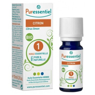 Huile Essentielle de Citron Bio Puressentiel 10ml