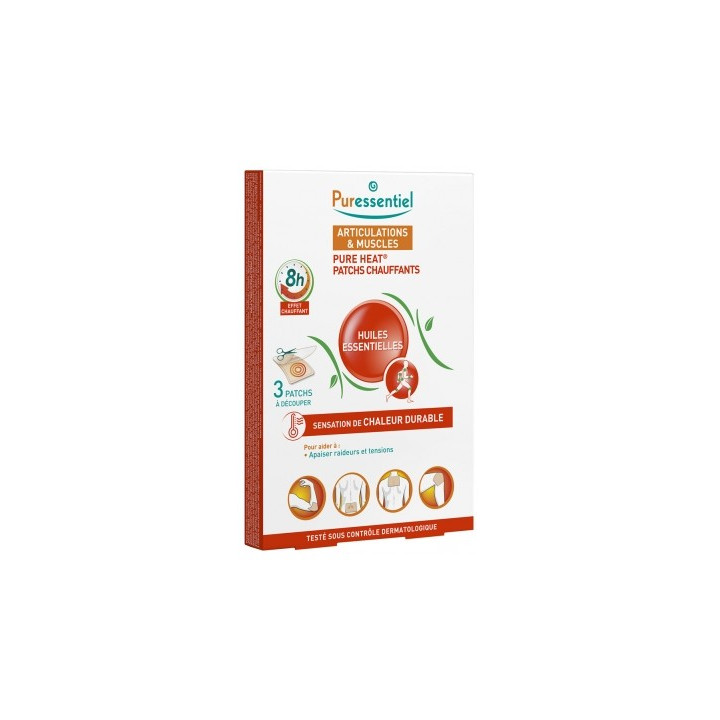 Patchs chauffants Puressentiel Articulations