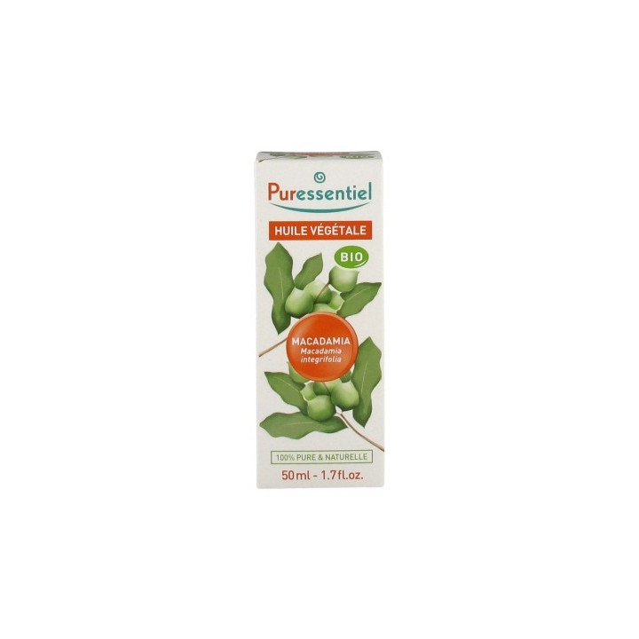 Huile de Macadamia Bio Puressentiel 50ml