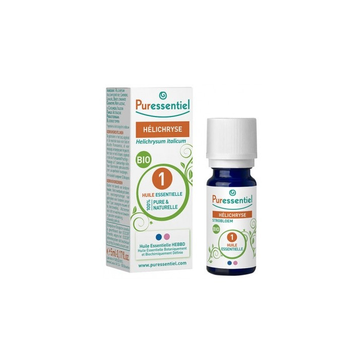 Huile Essentielle d'Hélichryse Italienne Bio - Puressentiel