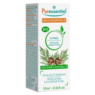 Huile Essentielle de Cyprès Bio Puressentiel 10 ml