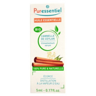 Huile Essentielle Cannelle de Ceylan Bio 5 ml