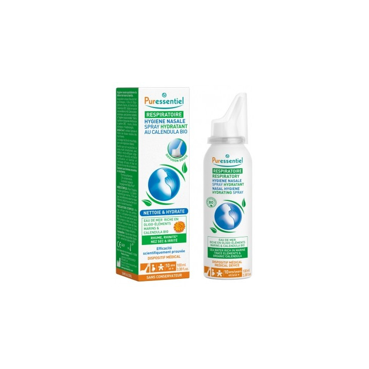 Puressentiel Respiratoire Hygiène Nasale Spray Hydratant