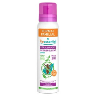 Spray Répulsif Poux Puressentiel - Protection naturelle contre les poux