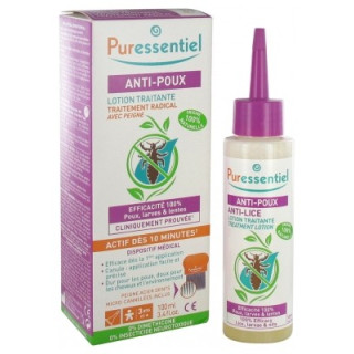 Lotion Anti-Poux Puressentiel 100 ml - Traitement naturel