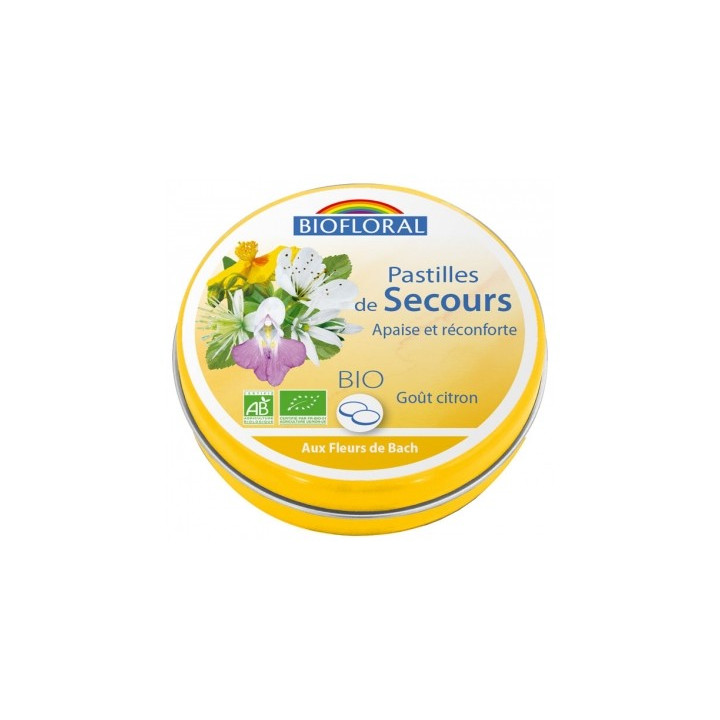 Pastilles de Secours Bio Biofloral 50g
