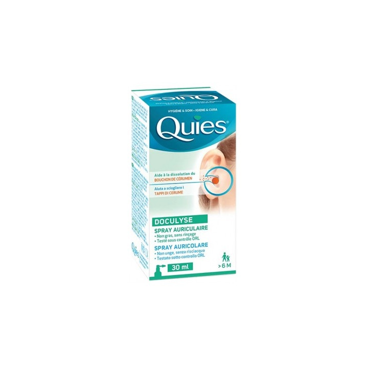 Quies Doculyse Anti-bouchon de Cérumen 30 ml