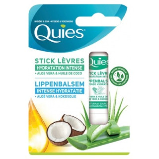 Stick lèvres Quies - Hydratation Intense Aloe Vera & Huile de Coco