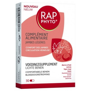 Rap Phyto Jambes Légères - Complément Alimentaire pour Jambes Légères