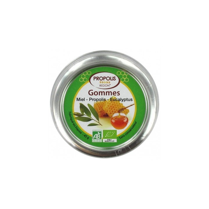Gommes Redon Propolis Miel Eucalyptus Bio