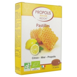 Pastilles Redon Citron Miel Propolis Bio