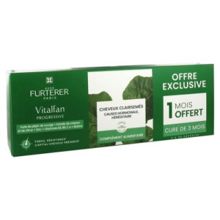 Vitalfan Antichute Progressive - Complément alimentaire contre la chute de cheveux