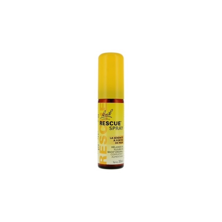 Rescue Bach Spray 20 ml - Sérénité quotidienne