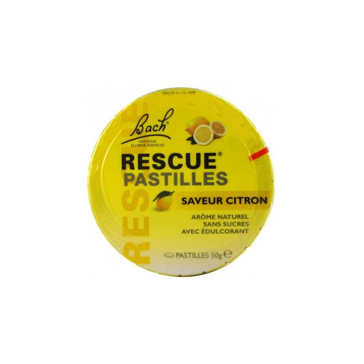 Pastilles Rescue Bach Citron 50g