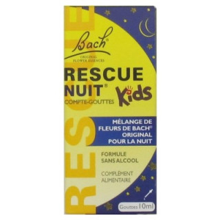Rescue Bach Kids Nuit Compte-Gouttes 10 ml