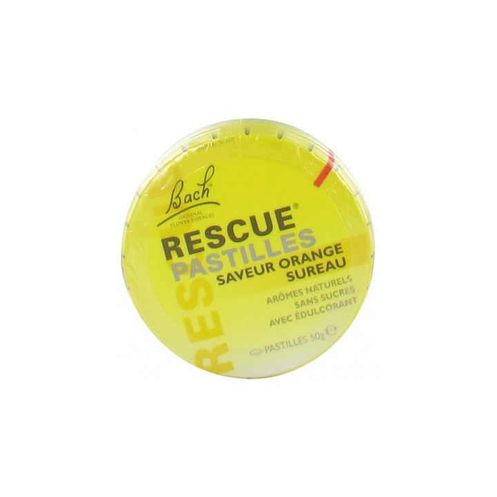 Pastilles Rescue orange sureau 50g