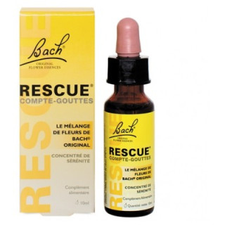 Rescue Bach Compte-gouttes 10 ml - Anti-stress naturel
