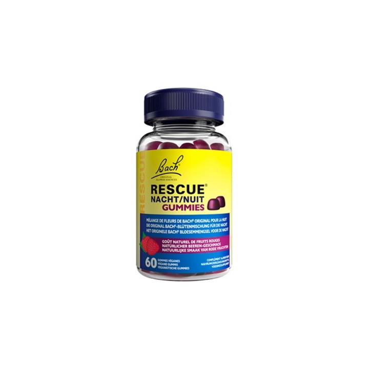 Rescue Nuit Gummies - Sommeil réparateur