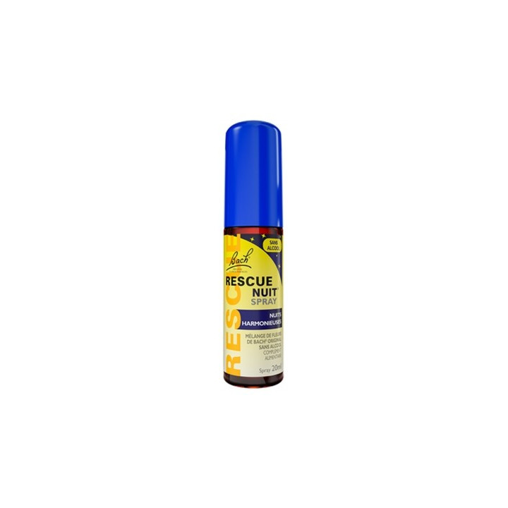 Rescue Bach Nuit Spray Sans Alcool 20 ml