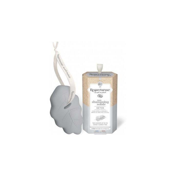 Shampoing solide détox bio Respectueuse