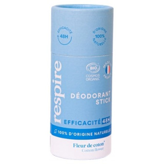 Déodorant Stick Fleur de Coton Bio Respire 50g