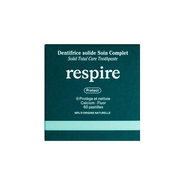 Dentifrice à croquer Respire Menthe Fraîche