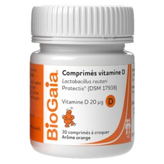 BioGaia Vitamine D - Soutien immunitaire et osseux