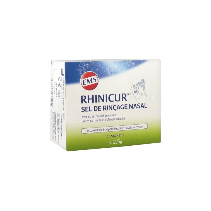 Rhinicur Sel de Rinçage Nasal - Soulagez vos voies nasales