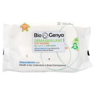 Lingettes démaquillantes BioGenya - Démaquillage doux