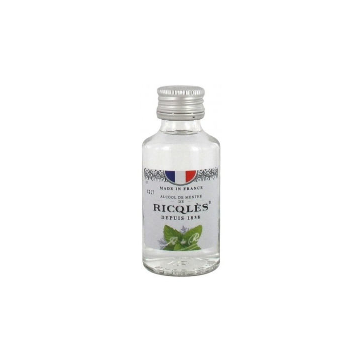 Alcool de Menthe Poivrée Ricqlès 50 ml