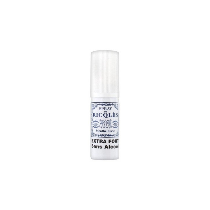 Ricqlès Spray Buccal Menthe Forte Sans Alcool 15 ml