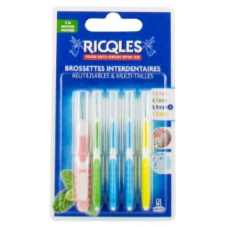Brossettes interdentaires Ricqlès pour une hygiène bucco-dentaire