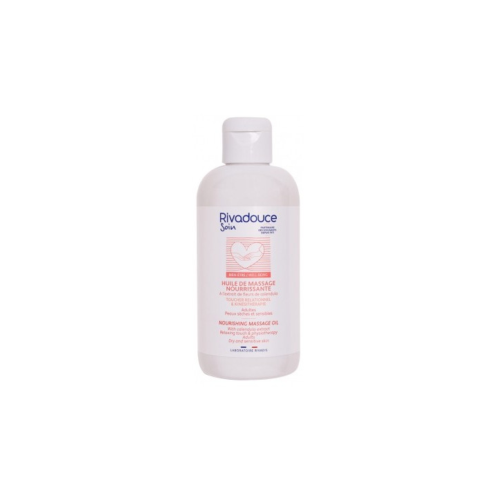 Huile de massage nourrissante Rivadouce Soins 250 ml