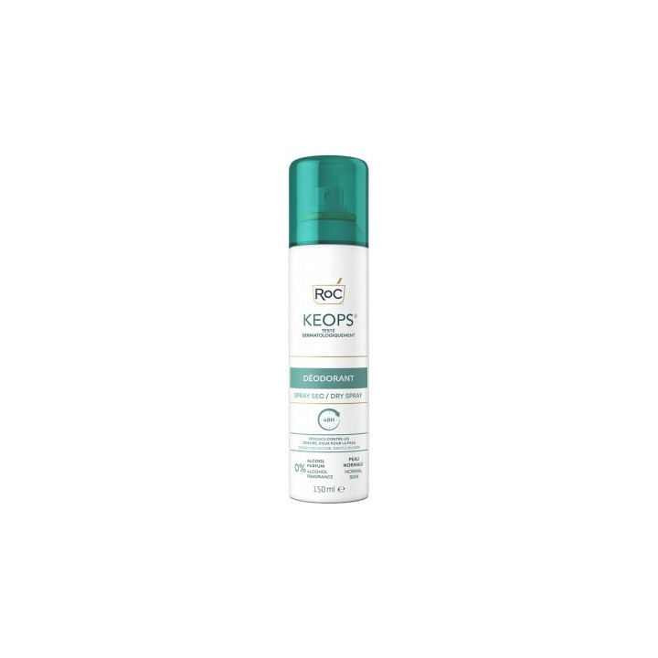 Déodorant Spray Sec Keops RoC 150 ml