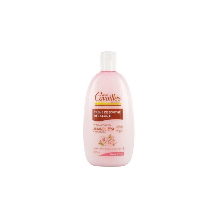 Crème de Douche Relaxante Beurre d'Amande et Rose
