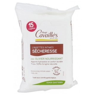 Lingettes intimes Sécheresse Rogé Cavaillès - Hygiène intime