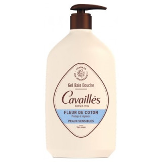 Gel Bain Douche Rogé Cavaillès Fleur de Coton 1L