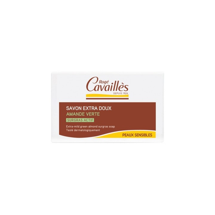 Savon Extra Doux Amande Verte Rogé Cavaillès 150g