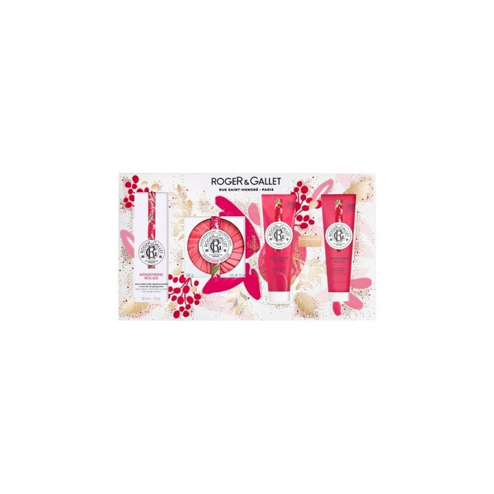 Coffret Rituel Parfumé Roger & Gallet Gingembre Rouge 2022