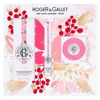 Coffret Trio Parfumé Rose 2022 Roger & Gallet