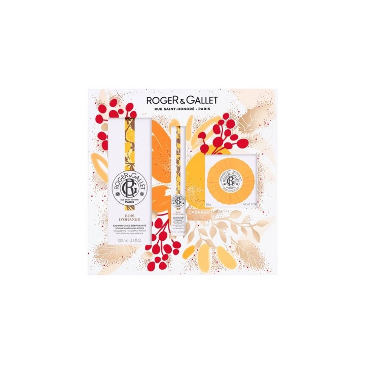 Coffret Parfumé Bois d'Orange Roger & Gallet