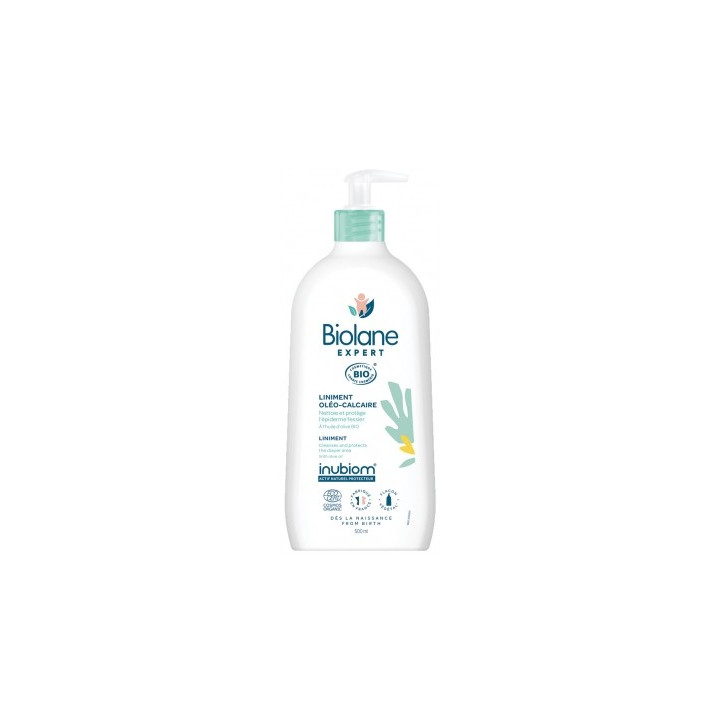 Liniment Oléo-Calcaire Bio pour bébés - 500 ml